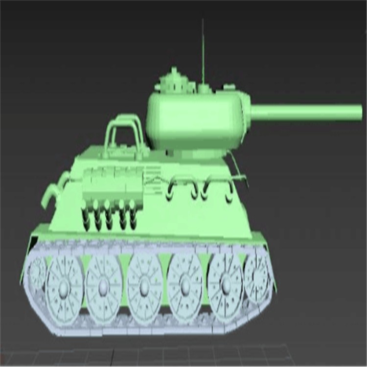鲤城充气军用坦克模型
